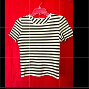 A.L.C womens striped top size Xs might fit larger than xs too